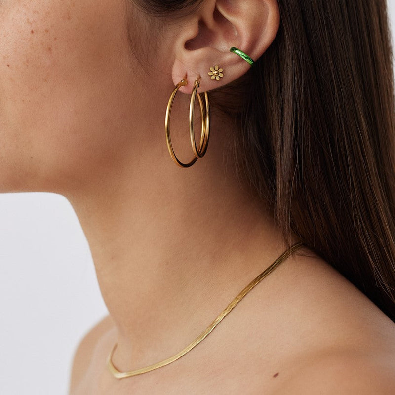 Gianna Green Ear cuff  Hey Harper (6616151621745)