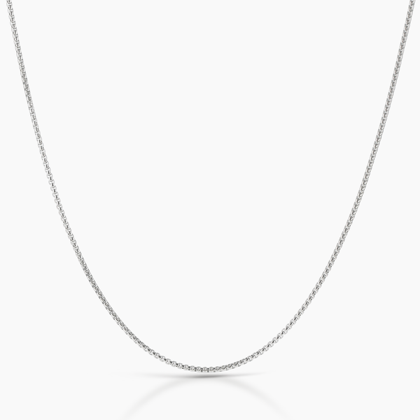 Round Box Chain Necklace