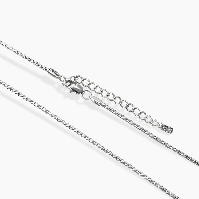 Round Box Chain Necklace