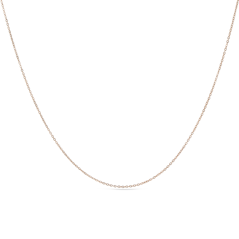 Miss Rose Gold Necklace (8175840133388)