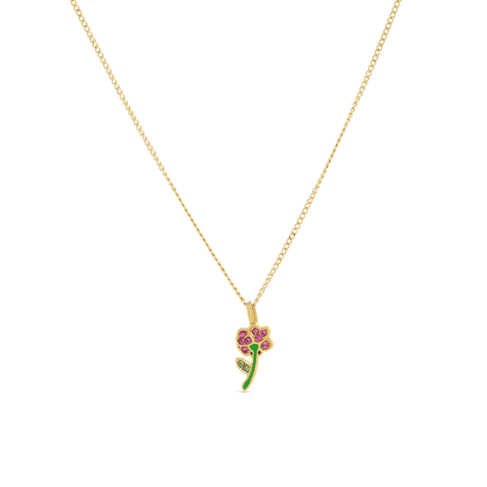 Maya Crystal Necklace (8076864815372)