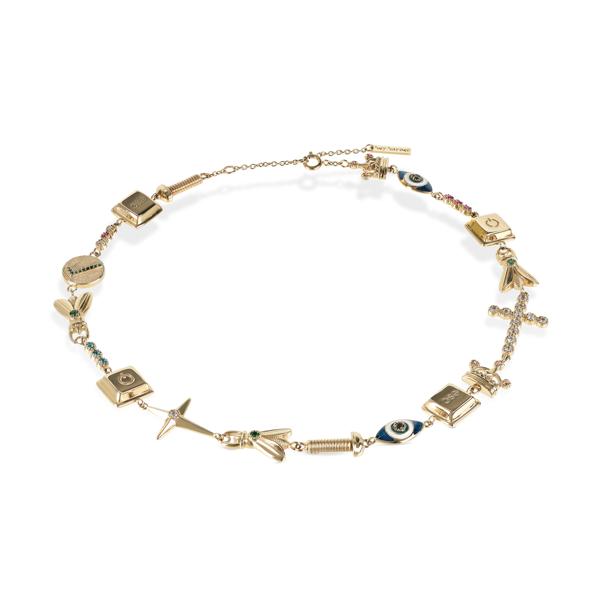Hidden Messages Necklace (8264631943436)