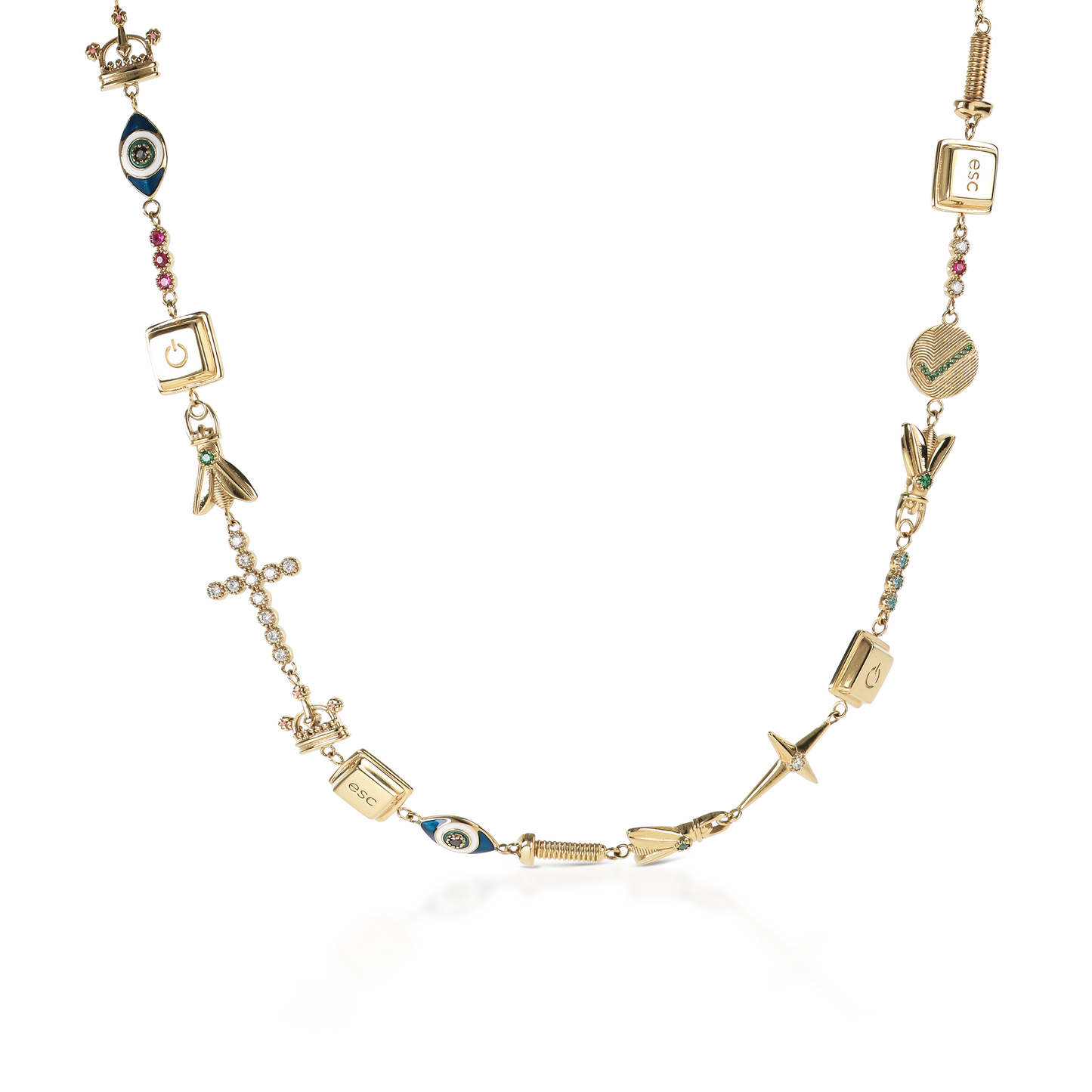 Hidden Messages Necklace (8264631943436)