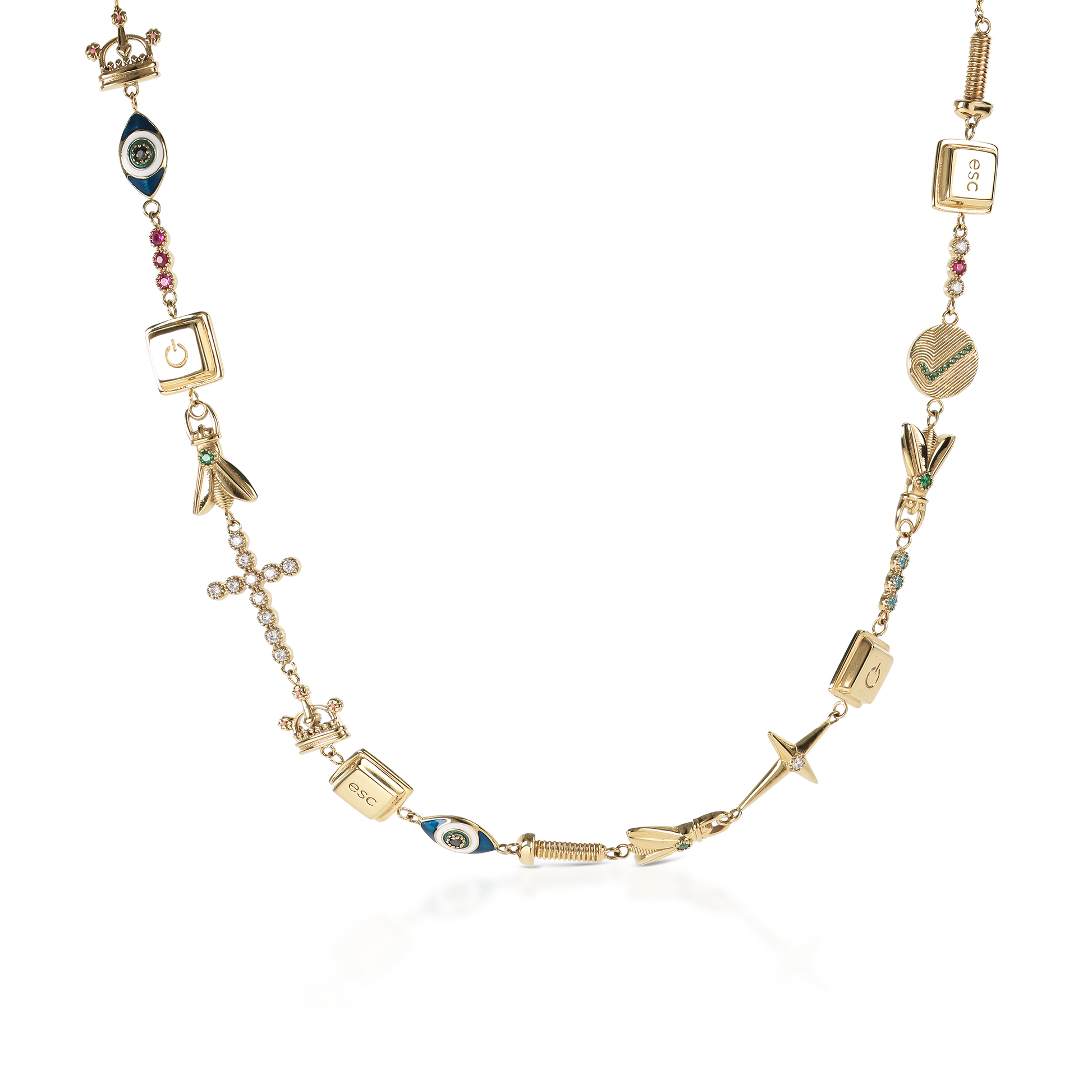 Hidden Messages Necklace (8264631943436)