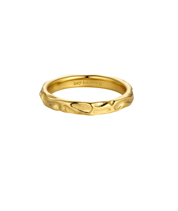 Hammered Essential Ring