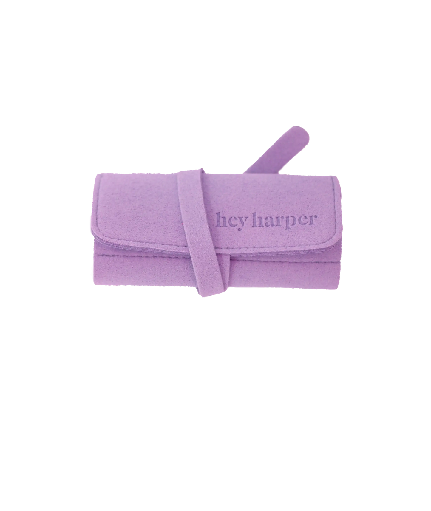 Travel Pouch - Lavender Jewelry Case