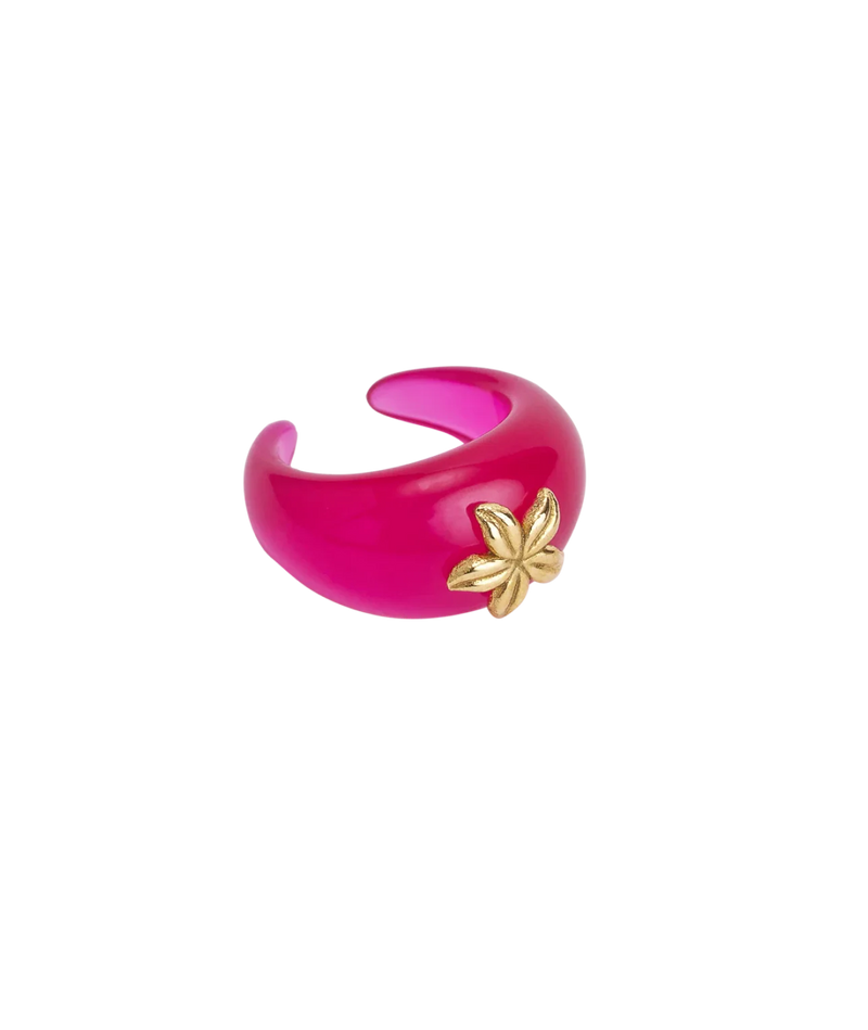 Flower Ear Cuff