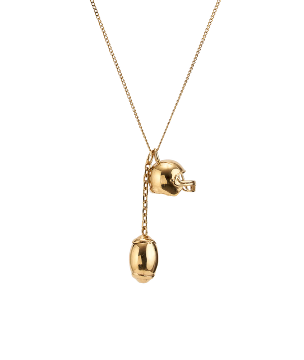 American Football Charm Necklace