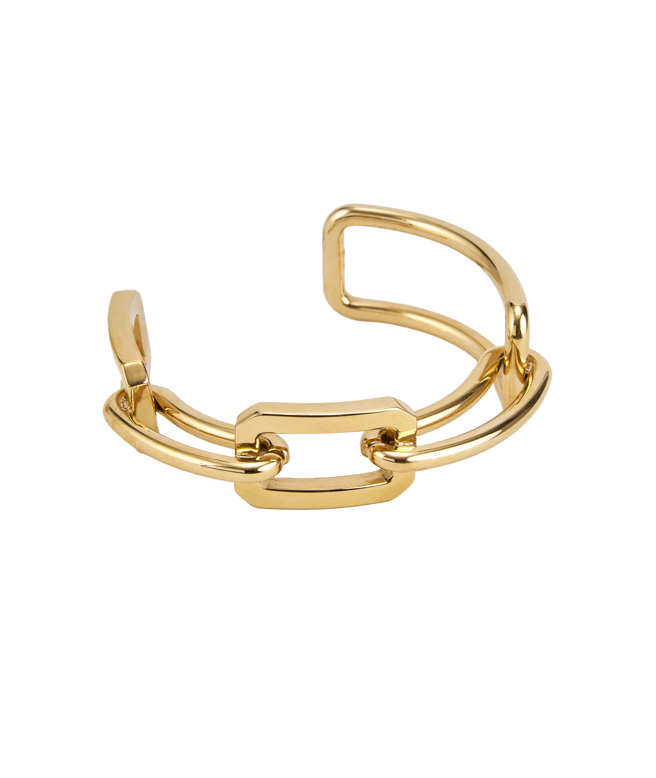 Bold Link Cuff Bracelet