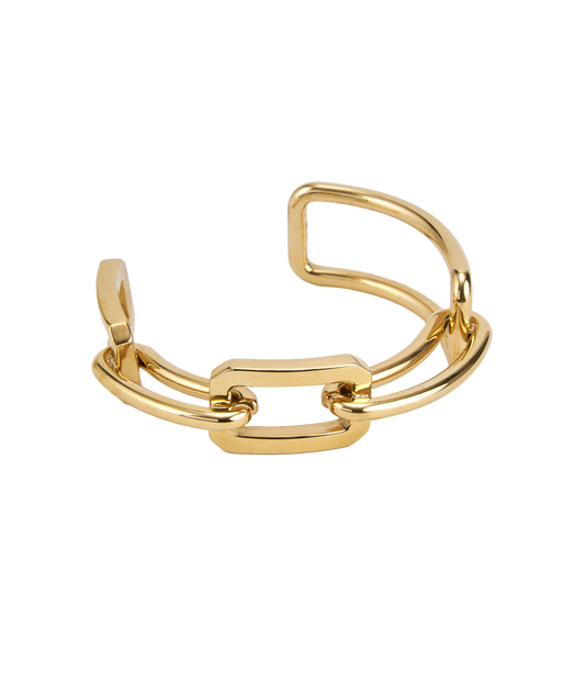 Bold Link Cuff Bracelet