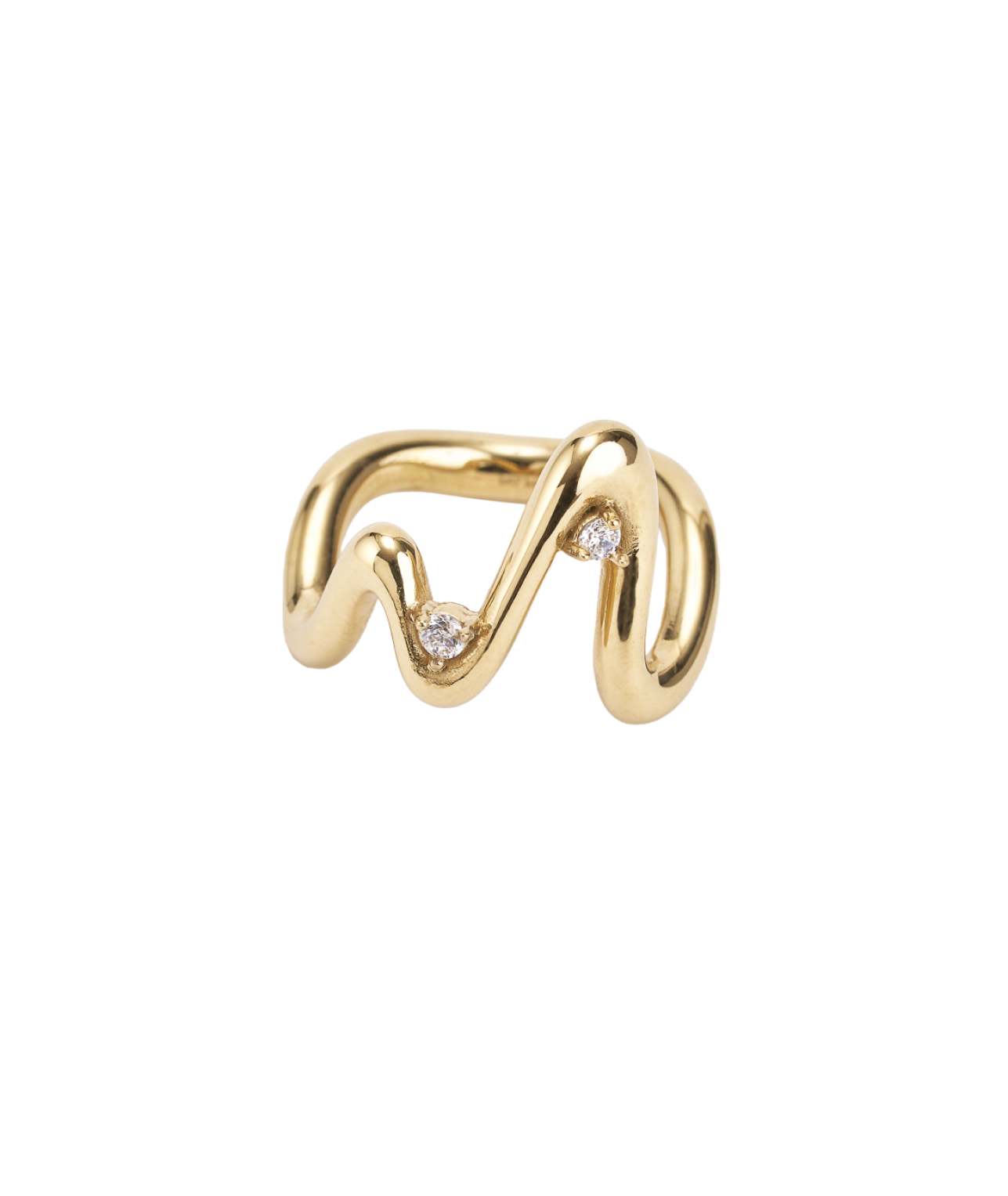 Flow Wave Ring