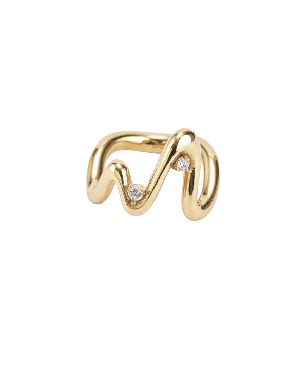 Flow Wave Ring
