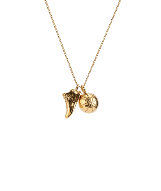 Basketball Charm Necklace