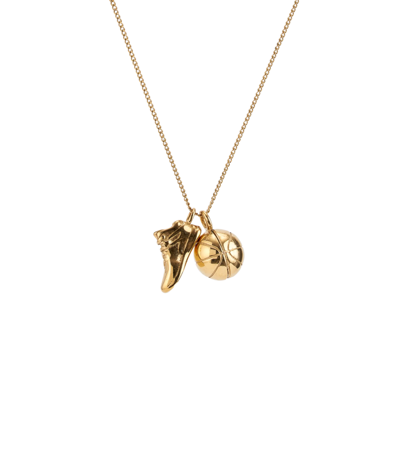 Basketball Charm Necklace