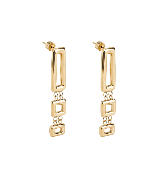 Double Frame Earrings