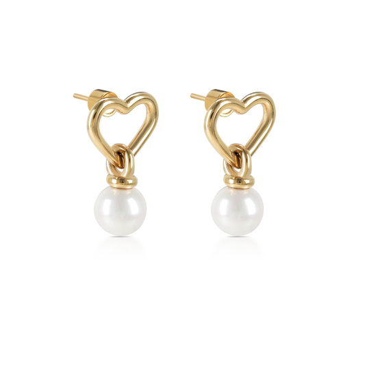 Looped Pearl Earring (8168439283980)