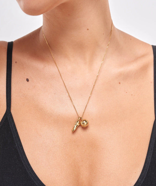 Football Charm Necklace