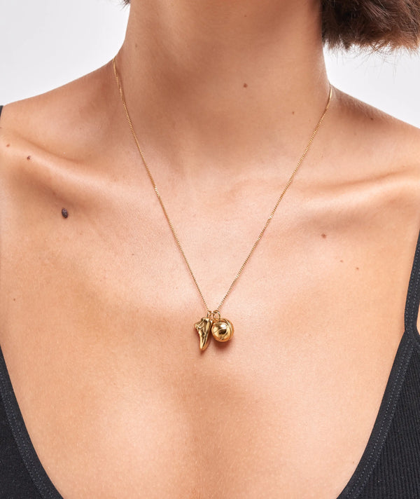Basketball Charm Necklace