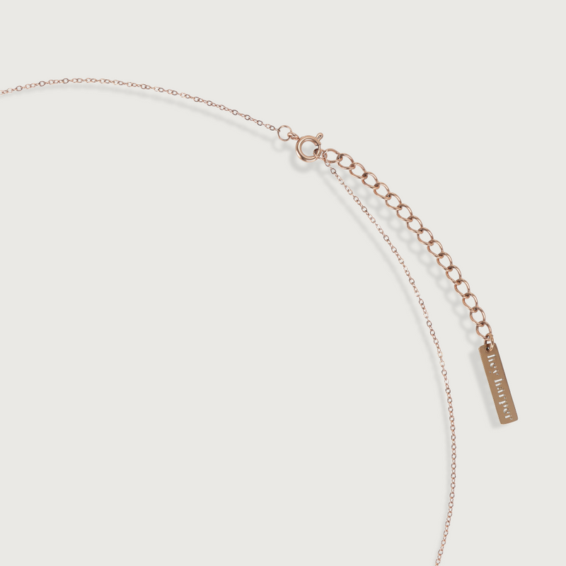 Miss Rose Gold Necklace (8175840133388)