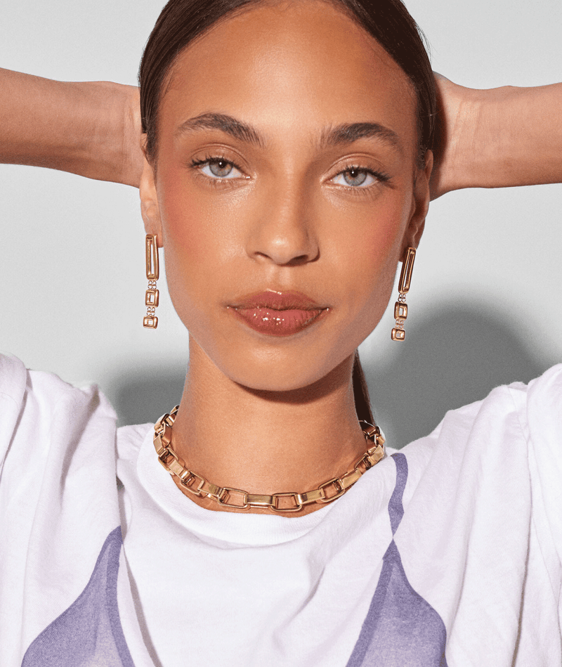 Double Frame Earrings