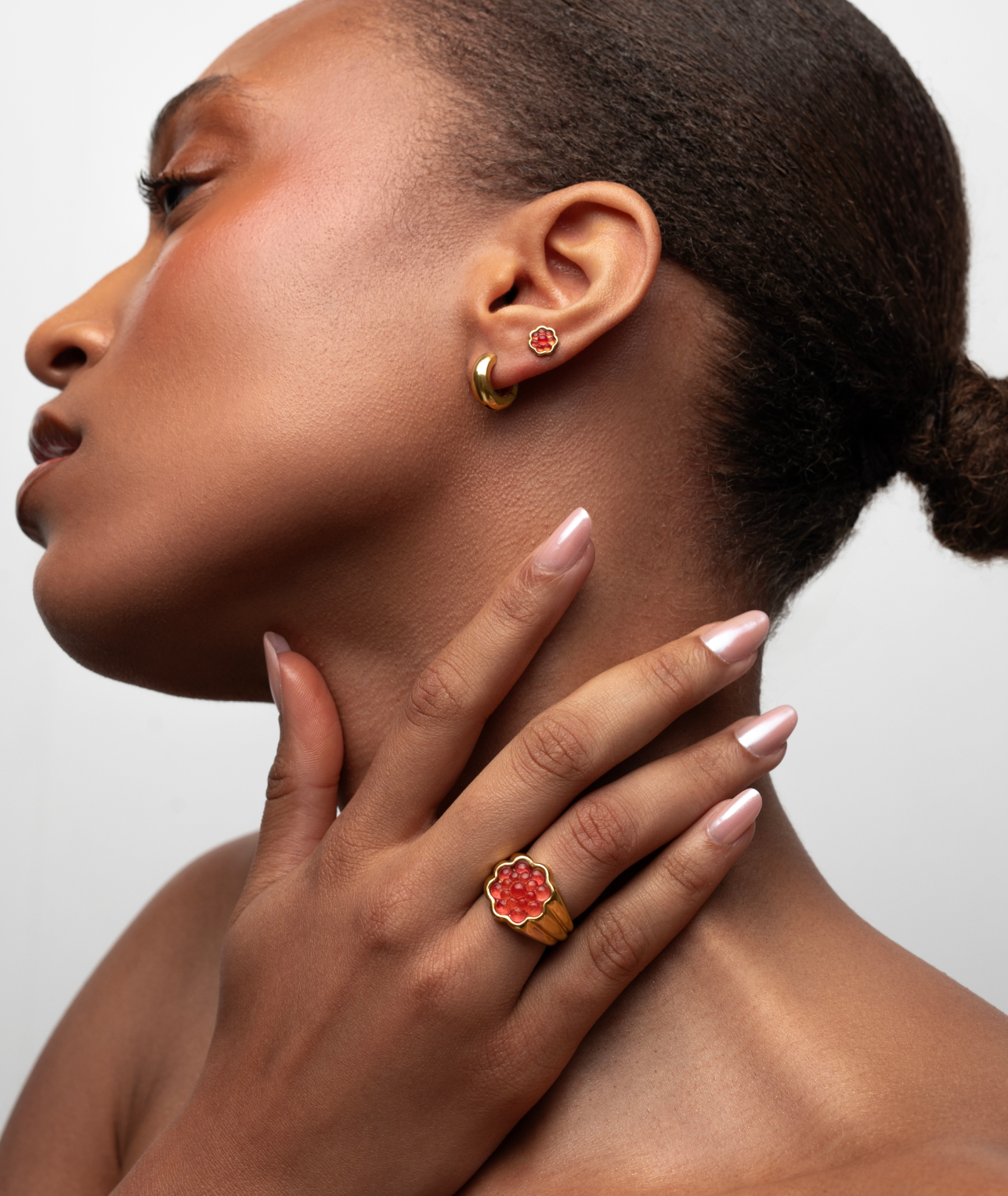 Raspberry Stud