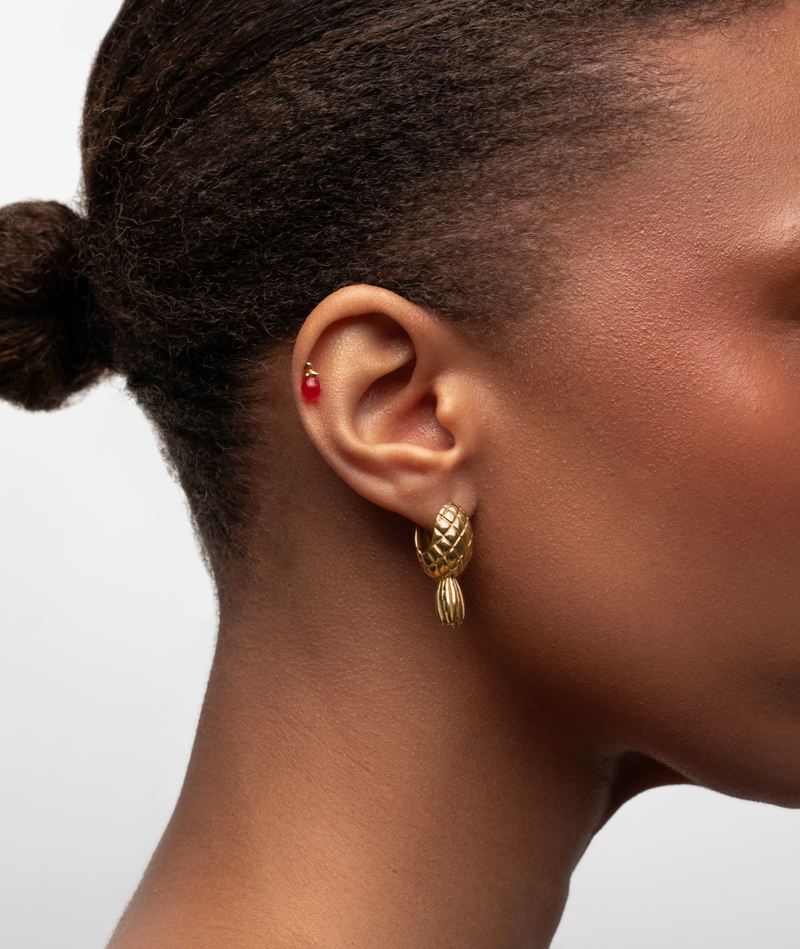 Pomegranate Stud