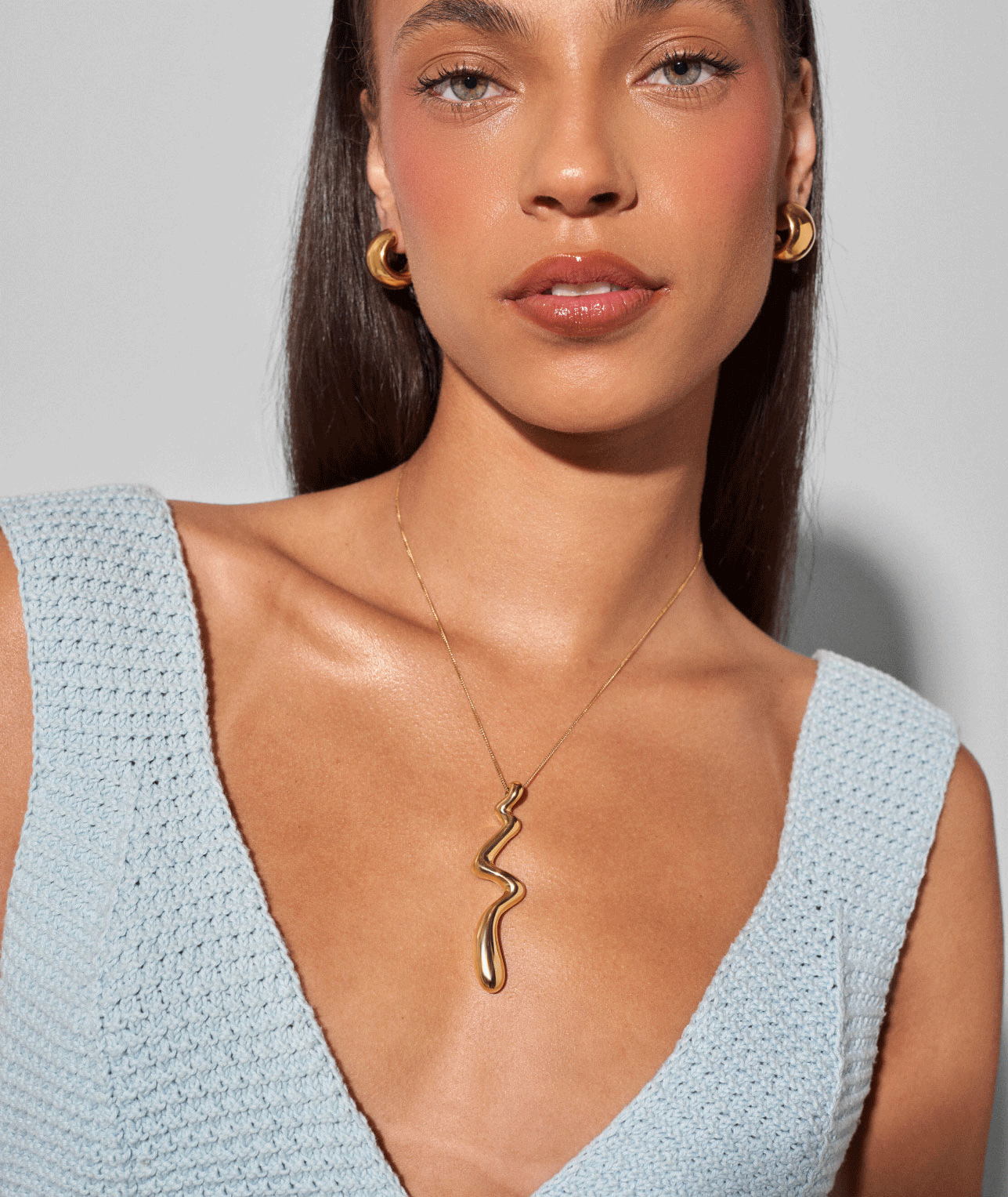 Flow Pendant Necklace
