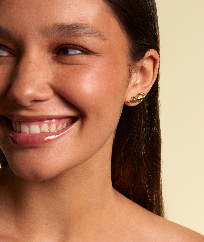 Crocodile Stud Earrings