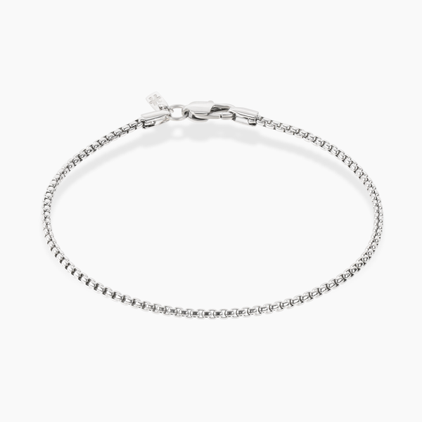 Round Box Chain Bracelet