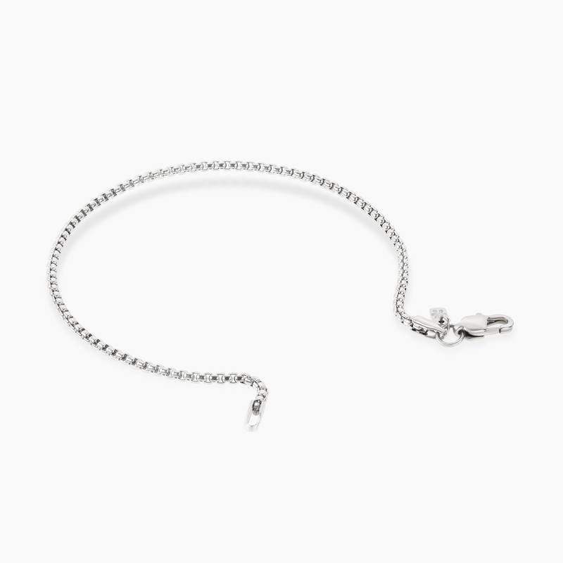 Round Box Chain Bracelet
