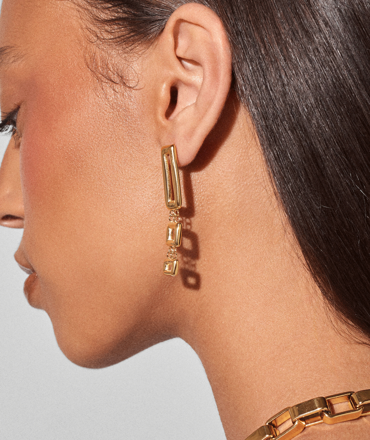 Double Frame Earrings