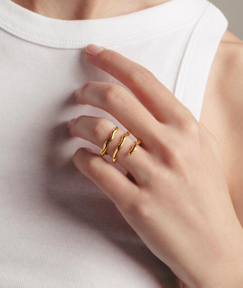 Dazzling 3 Ring