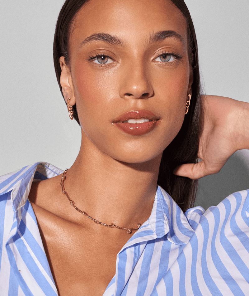 Flow Twirl Stud Earrings