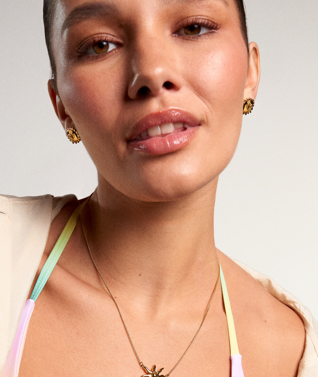 Sun Stud Earrings