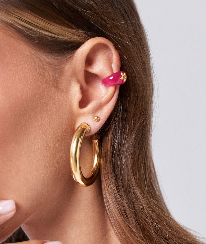 Flower Ear Cuff