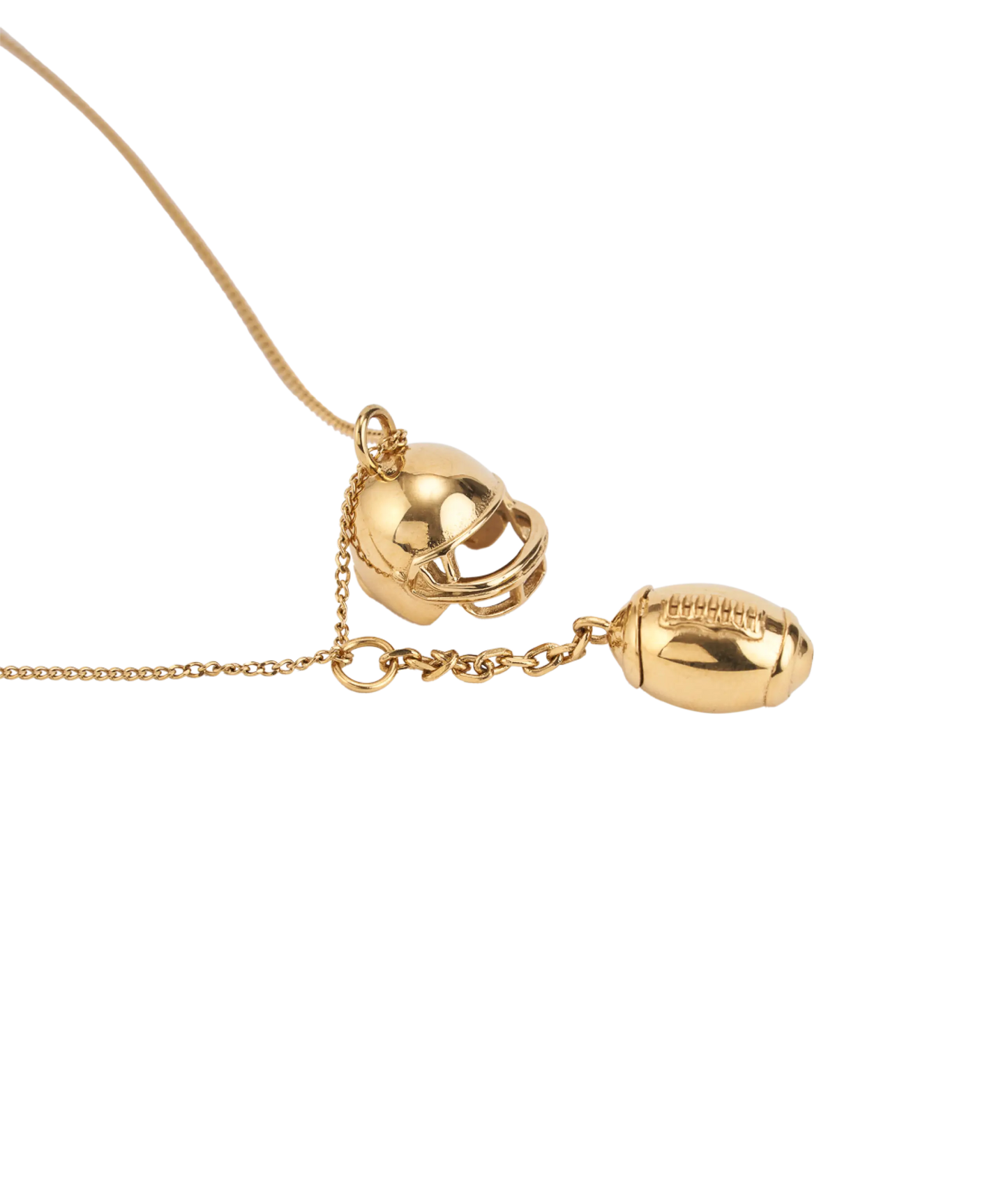 American Football Charm Necklace