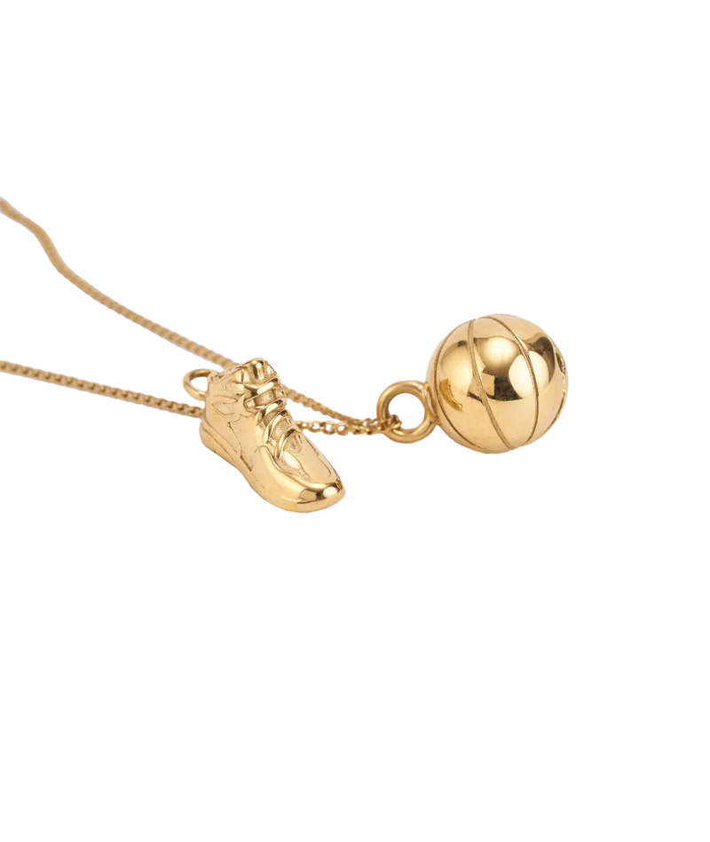 Basketball Charm Necklace