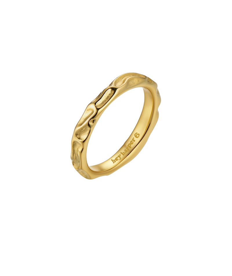Hammered Essential Ring