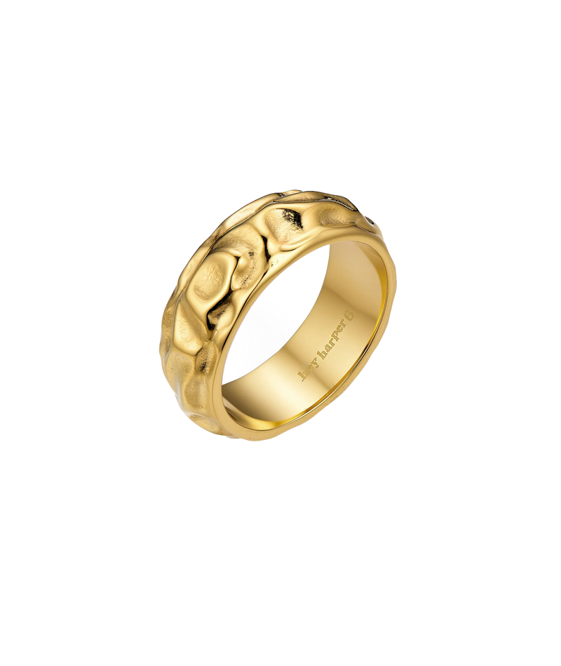 Hammered Band Ring