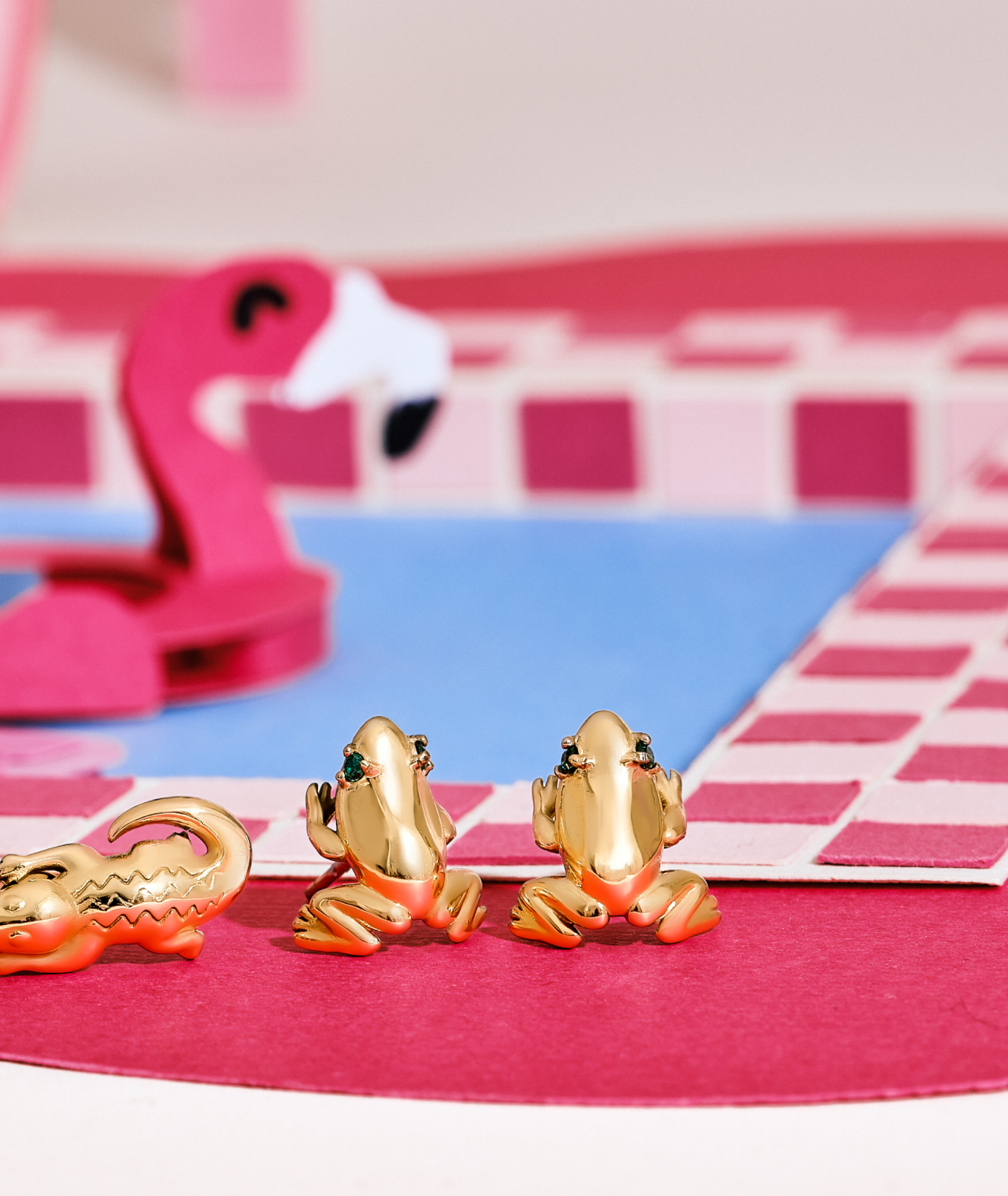 Frog Stud Earrings