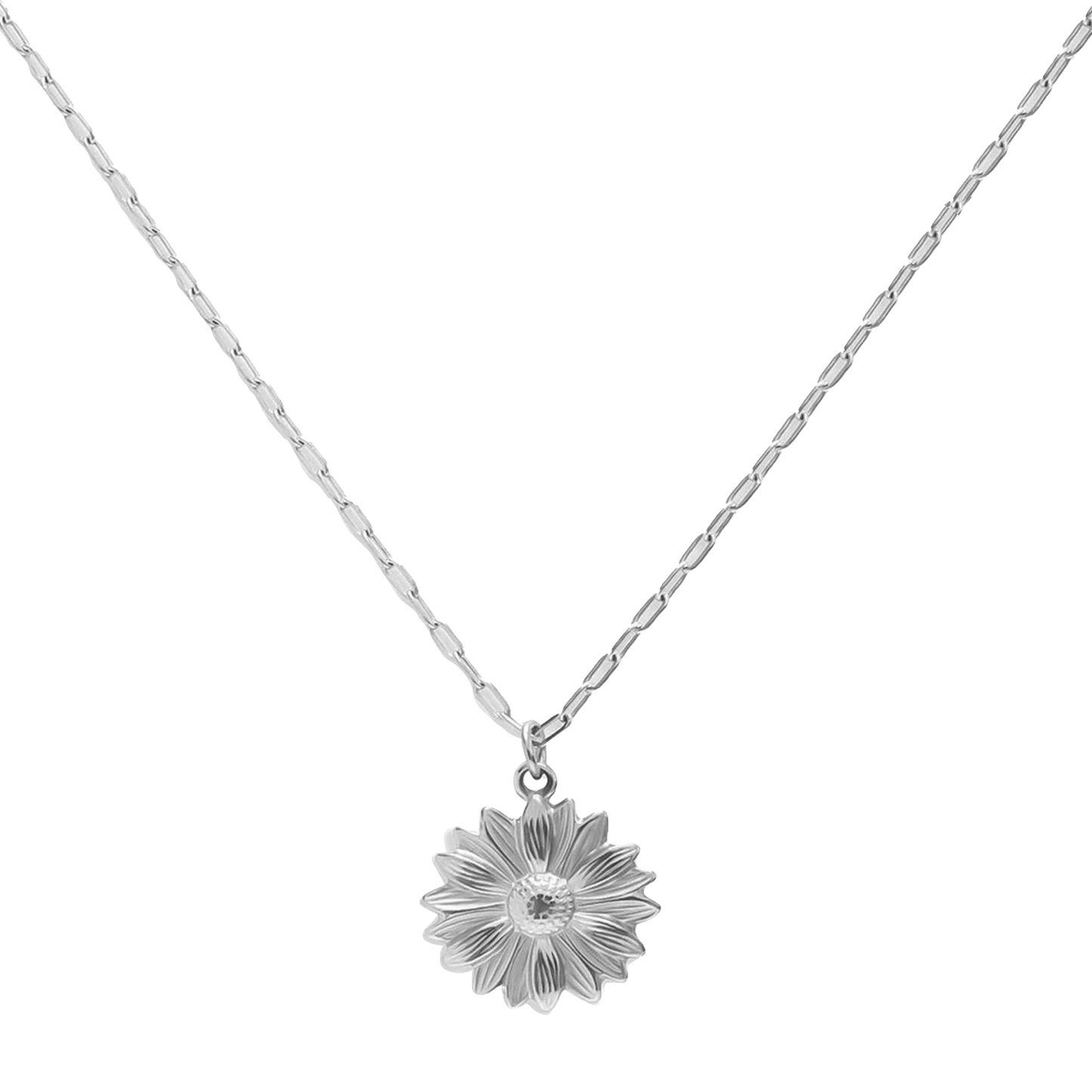 Audrey Silver Necklace (8086714777868)