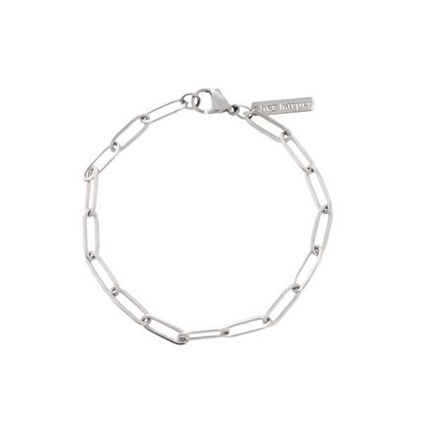 Bermuda Silver Bracelet (6577332715633)