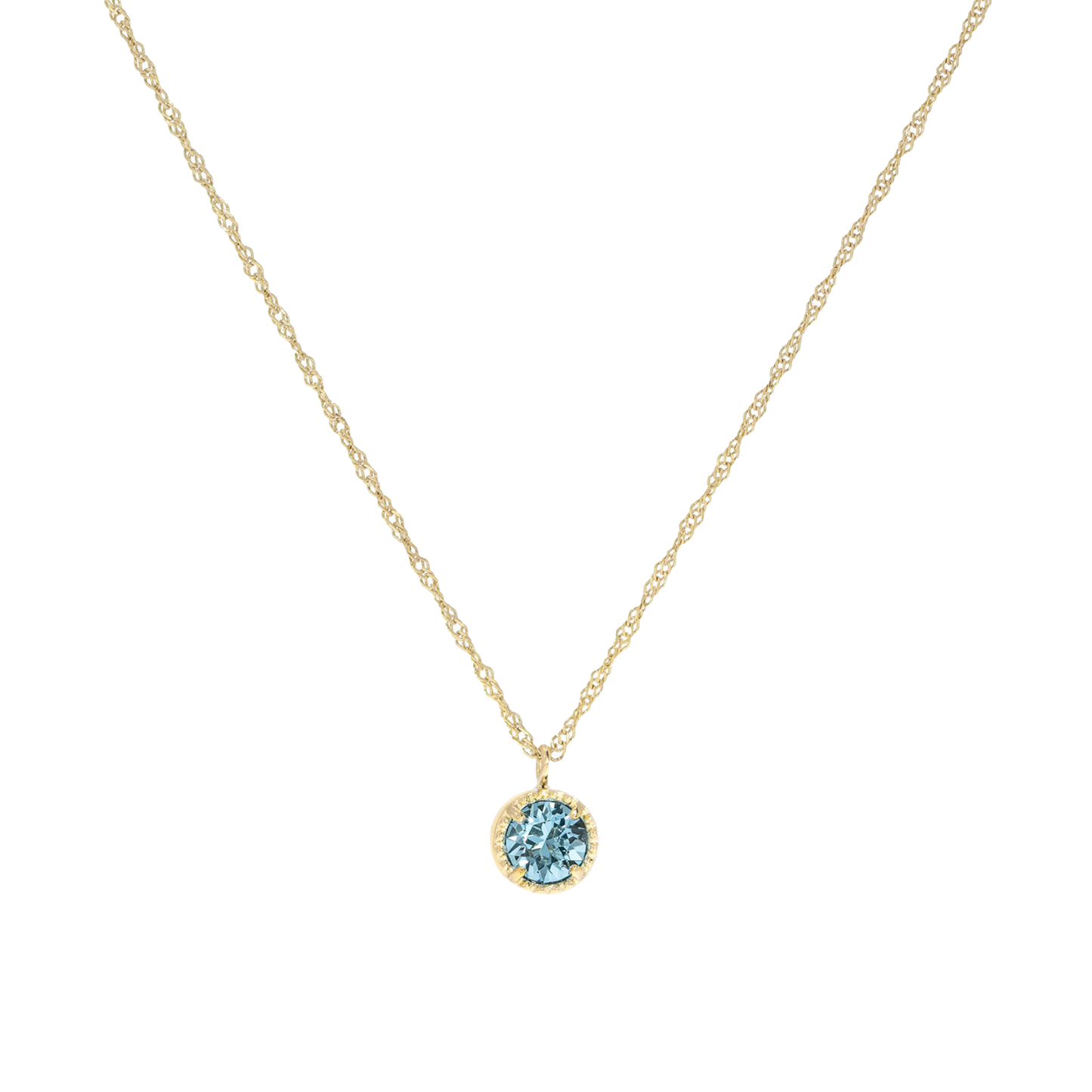 March / Aquamarine
