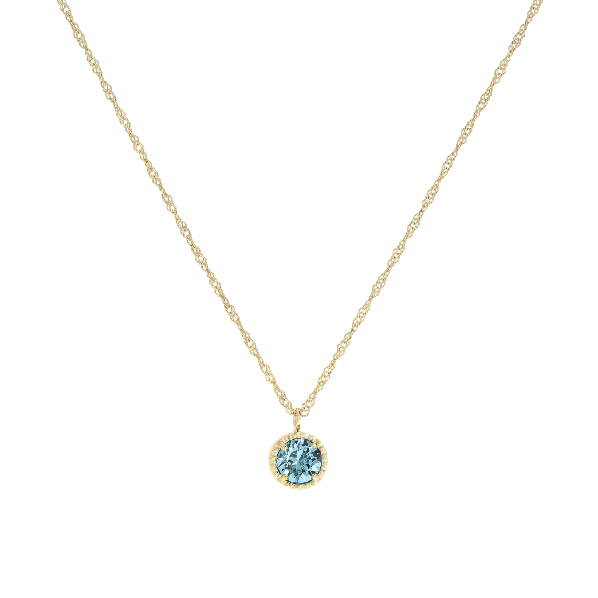March / Aquamarine