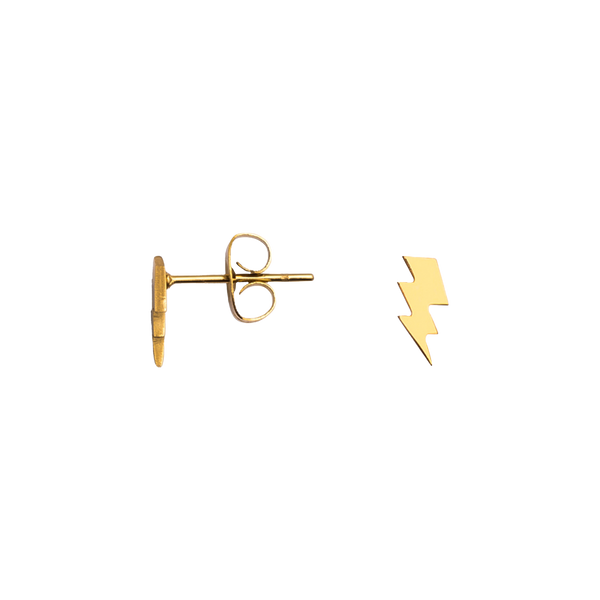 Bolt Stud Earrings (6595410919537)