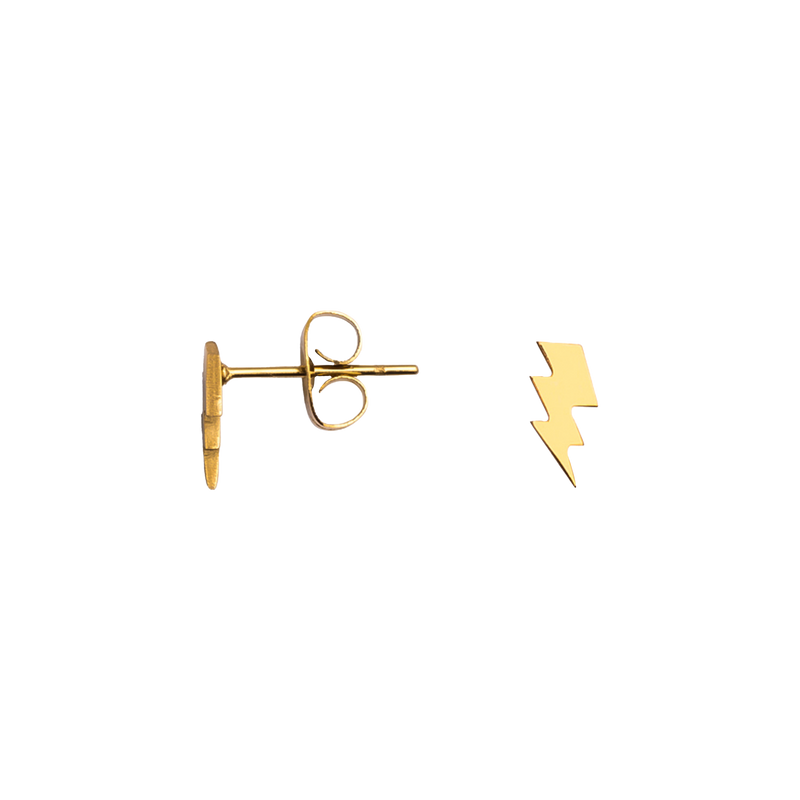 Bolt Stud Earrings (6595410919537)