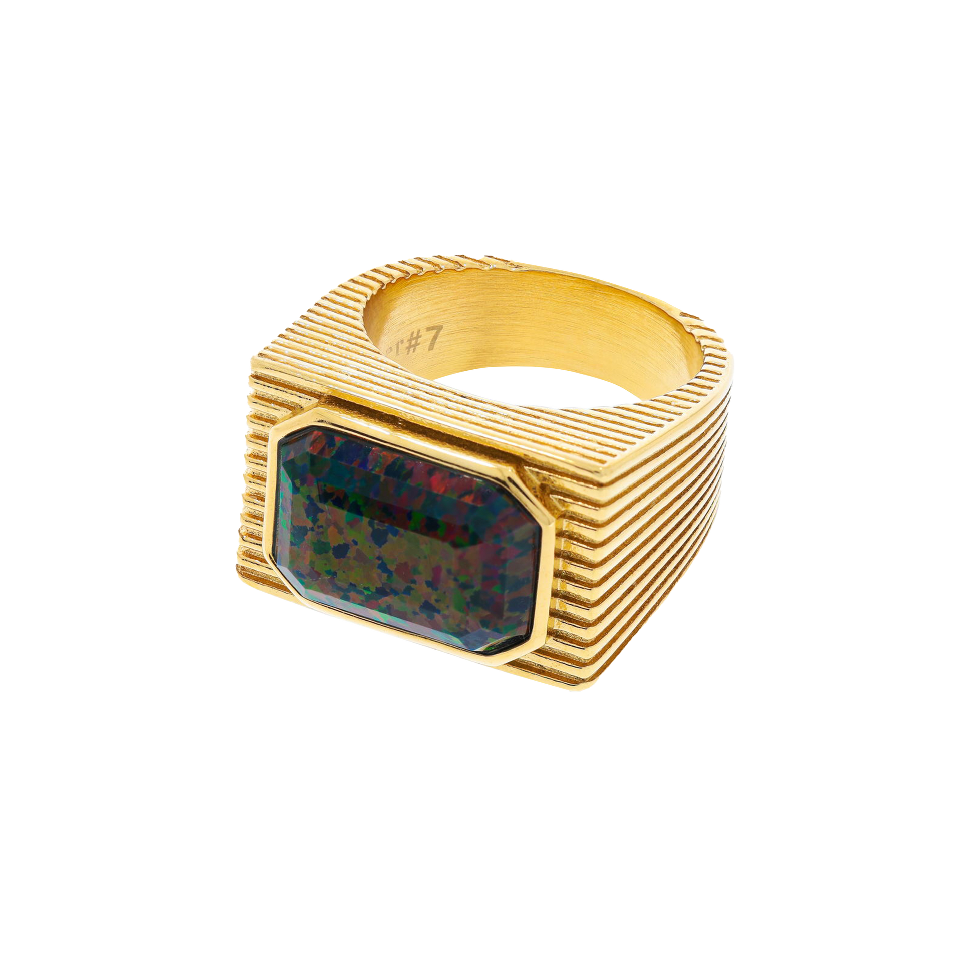 Cleo Black Ring (6659130163313)