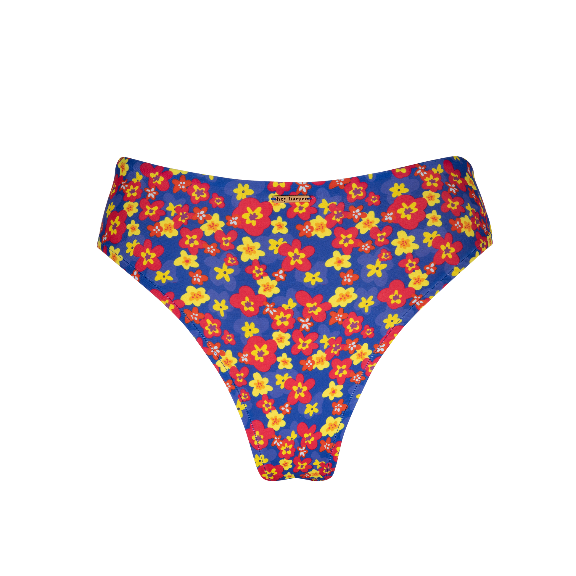 Flamenco High Waisted Bikini Bottom (8314170769676)