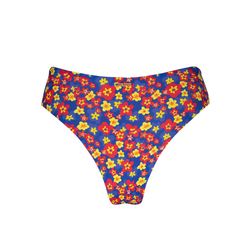 Flamenco High Waisted Bikini Bottom (8314170769676)