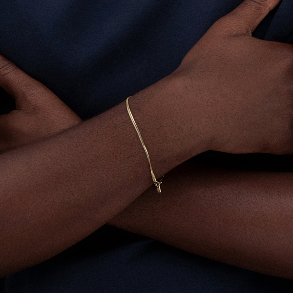 Herringbone Chain Bracelet